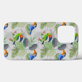 Cute Toucan-vogel, Elk vogelpatroon, Waterverven Case-Mate iPhone Case (Achterkant (horizontaal))