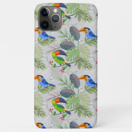 Cute Toucan-vogel, Elk vogelpatroon, Waterverven Case-Mate iPhone Case