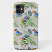 Cute Toucan-vogel, Elk vogelpatroon, Waterverven Case-Mate iPhone Case (Achterkant)