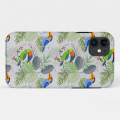 Cute Toucan-vogel, Elk vogelpatroon, Waterverven Case-Mate iPhone Case (Achterkant (horizontaal))