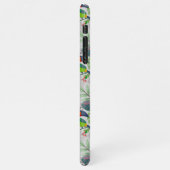 Cute Toucan-vogel, Elk vogelpatroon, Waterverven iPhone Hoesje (Linkerkant)