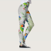 Cute Toucan-vogel, Elk vogelpatroon, Waterverven Leggings (Rechts)
