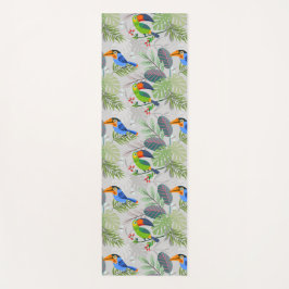 Cute Toucan-vogel, Elk vogelpatroon, Waterverven Yogamat