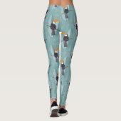Cute Toucans-patroon Leggings (Achterkant)