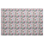 Cute Town Streets Fabric Stof (Fat Quarter)