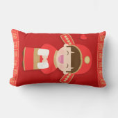 Cute Traditional Chinese Bridegroom Wedding Decor Kussen (Voorkant)