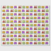 Cute Train Cadeaupapier (Vlak)