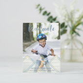 Cute Transparency Effect Pre-K Afstuderen Photo Briefkaart (Staand voorkant)