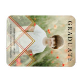 Cute Transparency Effect Pre-K Afstuderen Photo Magneet (Horizontaal)