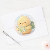 Cute Travel Alma Chick Sticker (Envelop)
