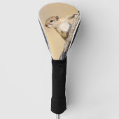 Cute Tree squirrel wild dier foto Golfheadcover (Voorkant)