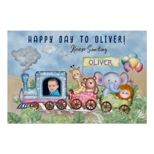 Cute-trein Perfect Poster (Voorkant)