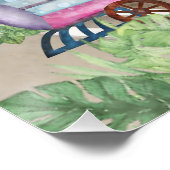 Cute-trein Perfect Poster (Hoek)