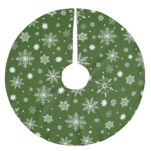 Cute Trending Snowflakes patroon Kerstboom Rok