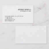 Cute Trendy Attorney to Law Visitekaartje (Voorkant / Achterkant)