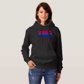 Cute Trendy Gamer Love Gay Bisexual Pride Flag Aes Hoodie (Voorkant volledig)