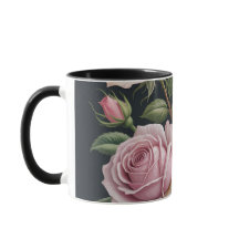 Cute trendy koffiekop voor thuis en kantoor