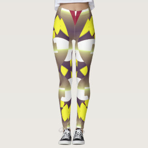 Cute trendy multikleur "Ratti_Creative_Arts" Legg Leggings