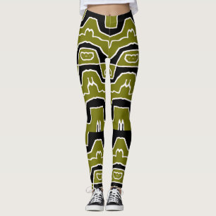 Cute trendy multikleur "Ratti_Creative_Arts" Legg Leggings