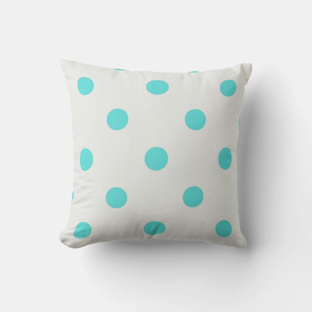 Cute Trendy Polka Dots Kussen (Voorkant)