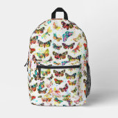 Cute trendy waterverf vlinders bedrukte rugzak (Voorkant)