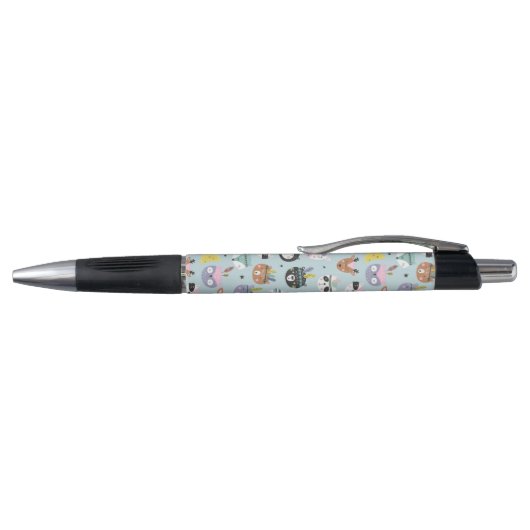 Cute Tribal Face Pattern Pen (Bovenkant)