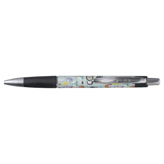 Cute Tribal Face Pattern Pen (Achterkant)