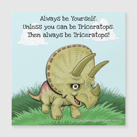 Cute Triceratops (Voorkant)