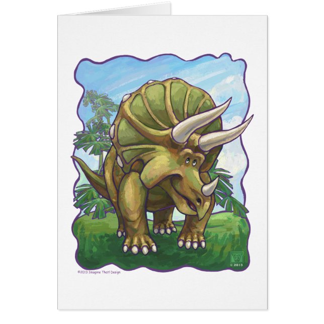 Cute Triceratops Art Gifts & Accessoires (Voorkant)