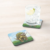 Cute Triceratops Art Gifts & Accessoires Bier Onderzetter (Rechterzijde)
