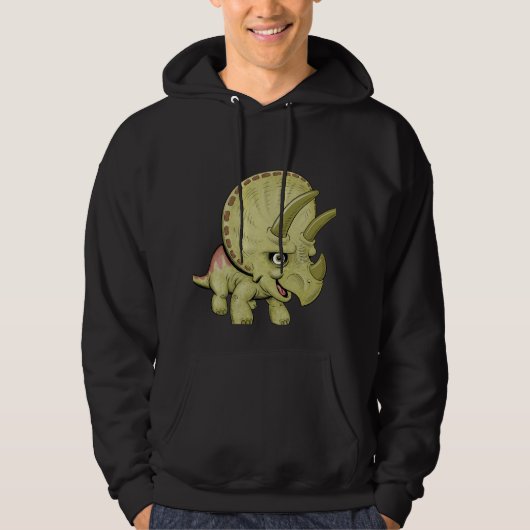 Cute Triceratops Hoodie (Voorkant)