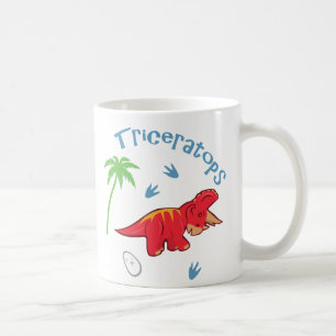 Cute Triceratops Koffiemok