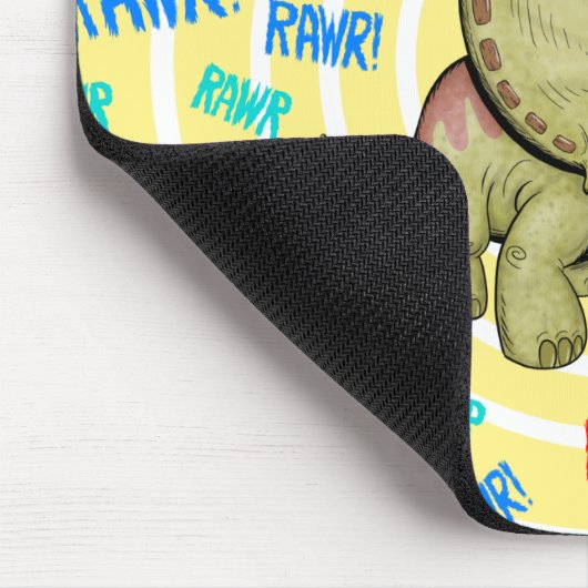 Cute Triceratops Muismat (Hoek)