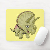 Cute Triceratops Muismat (Met muis)