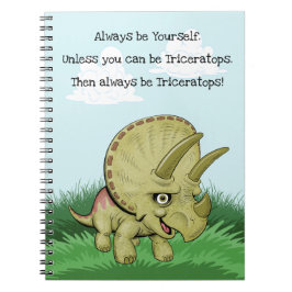 Cute Triceratops Notitieboek