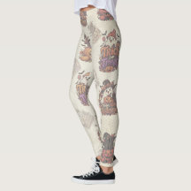 Cute Trick or Treat Geest Halloween Leggings