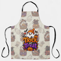 Cute Trick or Treat Geest Halloween Schort