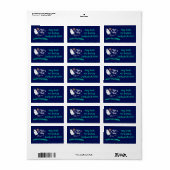 Cute Trick or treat Ghost Etiket (Full Sheet)