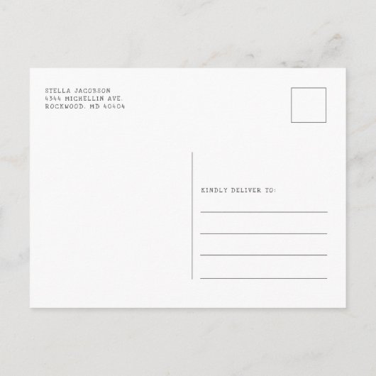 Cute Trick or treat Halloween 5e verjaardag Uitnodiging Briefkaart (Achterkant)