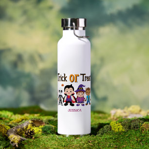 Cute Trick or treat Halloween Costume Party Waterfles