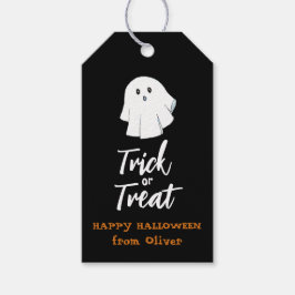 Cute Trick or treat Halloween Gift labels Cadeaulabel