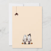 Cute Trick or treat Halloween Party Kaart (Achterkant)