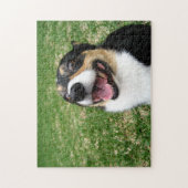 Cute Tricolor Corgi Legpuzzel (Verticaal)