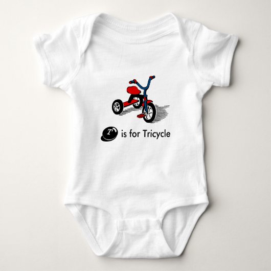 Cute Tricycle Kinder T Shirt (Voorkant)