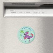 Cute Troodon Magneet (Insitu (Vaatwasser))