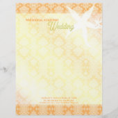 Cute Tropcial Starfish Massage Spa Business Gepersonaliseerd Briefhoofd (Voorkant)