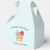 Cute Tropical Fruit Smoothies Fruit Kitchen shop Bedankdoosjes (Voorkant)