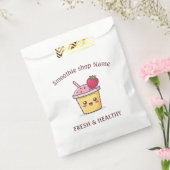 Cute Tropical Fruit Smoothies Fruit Kitchen shop Bedankzakje (Gezegeld)