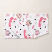 Cute Tropical Halloween – Ghosts & Flam Handdoek (Handdoek)