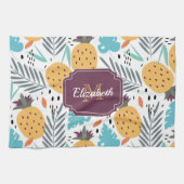 Cute Tropical Theedoek (Horizontaal)